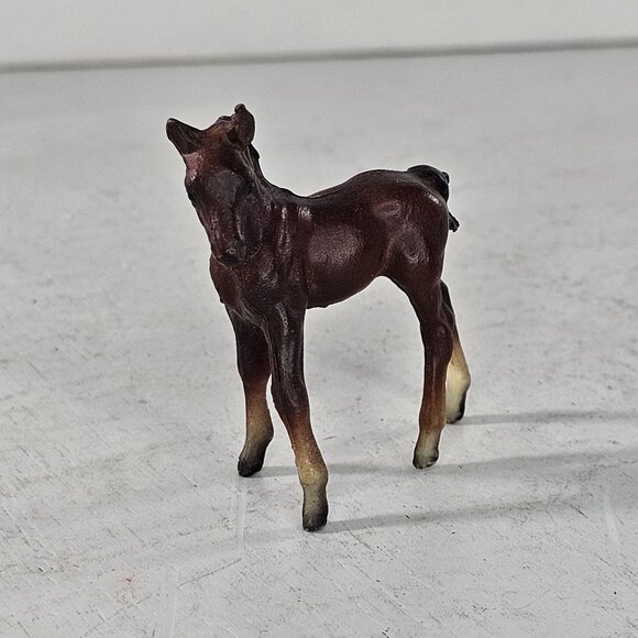 Breyer Stablemate Standing Thoroughbred Foal Dark Bay Horse #3085 G1 - Picture 4 of 9